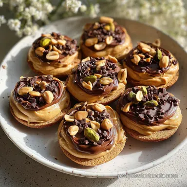 Healthy High Protein Snack On The Go with Peanut Butter: 10-Min Prep Recipe Card