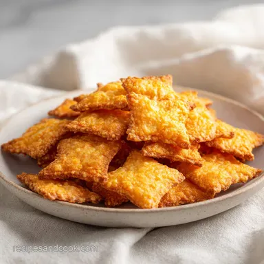 Homemade Cheddar Crackers Recipe for 8 Servings