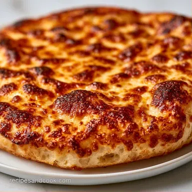 Homemade Pizza Dough Recipe for 4 Pizzas Recipe Card