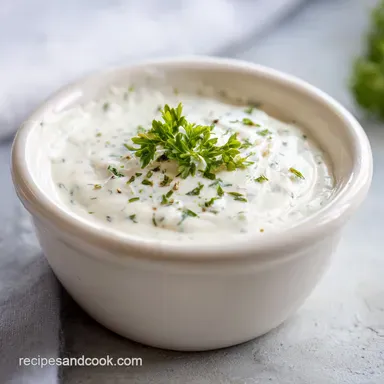 Homemade Ranch Dressing in 40 Minutes Recipe Card