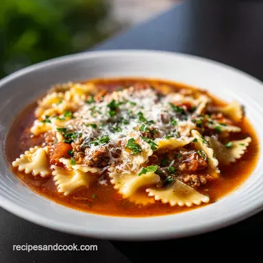 Lasagna Soup in 45 Minutes