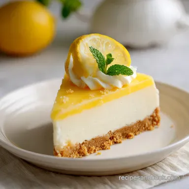 Must Try Lemon Cheesecake Delight Dessert in 273 Minutes