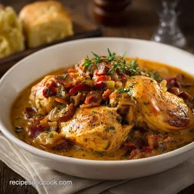 Chicken Bog Recipe: Smoky Lowcountry Comfort Supper Recipe Card