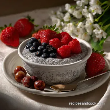 Chia Pudding Recipe: Clump-Free & Velvety Smooth Recipe Card