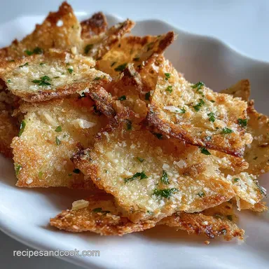No Carb Snack with Garlic and Parmesan Whole Lotta Yum: Ultra Crispy