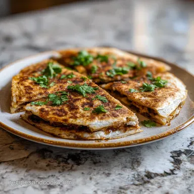 Black Bean Quesadillas with Cumin in 15 Min