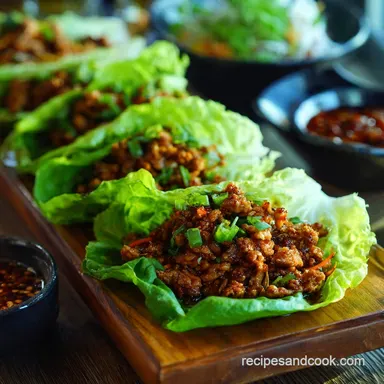 PF Chang Lettuce Wraps: The Best Copycat Recipe for Restaurant Quality Recipe Card