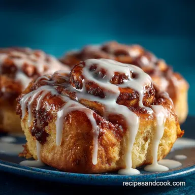 Cinnamon Rolls: The Ultimate Fluffy Recipe with Glaze Recipe Card