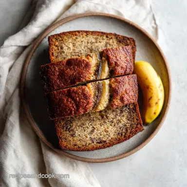 Pioneer Woman Banana Bread Recipe: A Moist 85-Minute Loaf Recipe Card