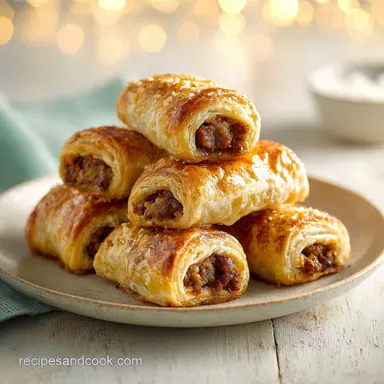 Pioneer Woman Sausage Rolls Recipe: Savory Appetizer in 40 Minutes