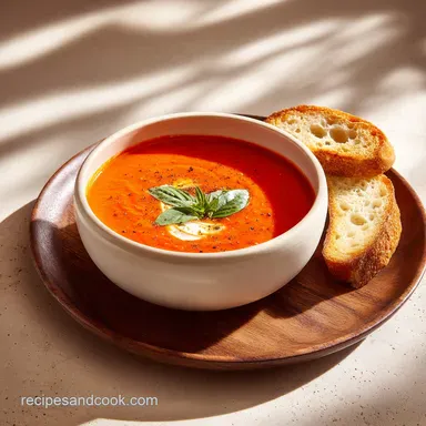 Pioneer Woman Tomato Soup Recipe: Silky Soup in 40 Minutes Recipe Card
