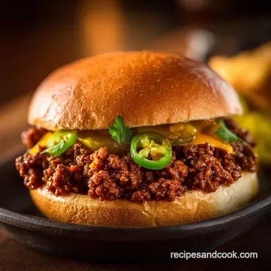 Sloppy Joe Recipe Easy: The Proper Mess with Rich Umami Sauce Recipe Card