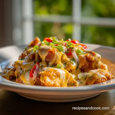 Queso Chicken Thighs for 4 Servings