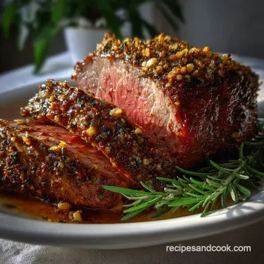 New Year s Eve Dinner Idea with Roast Beef: Low & Slow Recipe Card