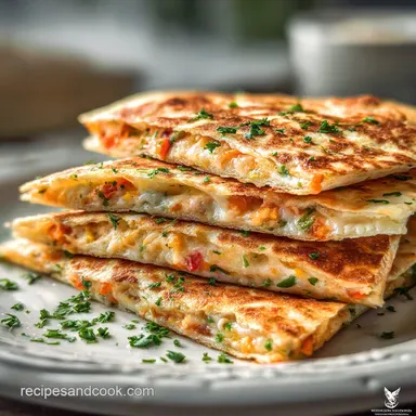 Easy Sheet Pan Quesadilla Recipe in 35 Min Recipe Card