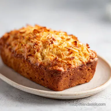 Homemade Apple Bread with Shredded Apple in 1 Hour 5 Mins Recipe Card