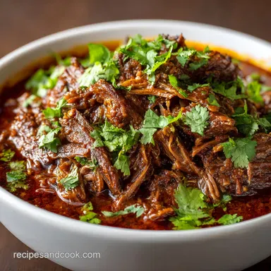 Chipotle Barbacoa Copycat Recipe: Ultra-Tender Smoky Slow-Cooked Beef Recipe Card
