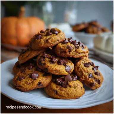 Pumpkin Chocolate Chip Cookies: The Ultimate Soft Recipe Recipe Card