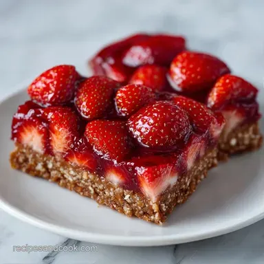 Strawberry Lemonade Bars: Make-Ahead Recipe Card