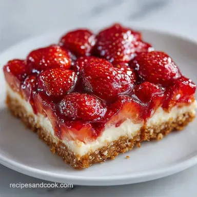 Strawberry Lemonade Bars: Make-Ahead