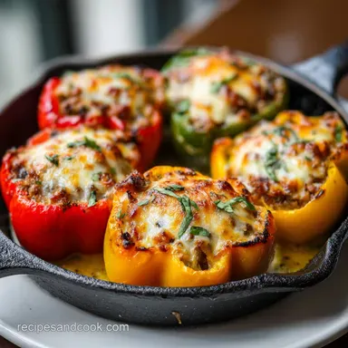 Unstuffed Bell Peppers Skillet Recipe in 35 Min