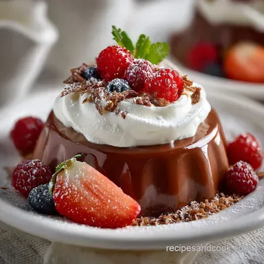 Valeria Dessert Recipe with Chocolate Cream No-Bake