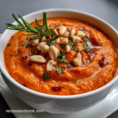 ALS Patient Recipes: Creamy High-Protein Red Pepper Pur&eacute;e