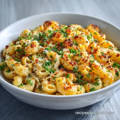 Vegetarian Mac and Cheese: Crispy Baked in 40 Minutes