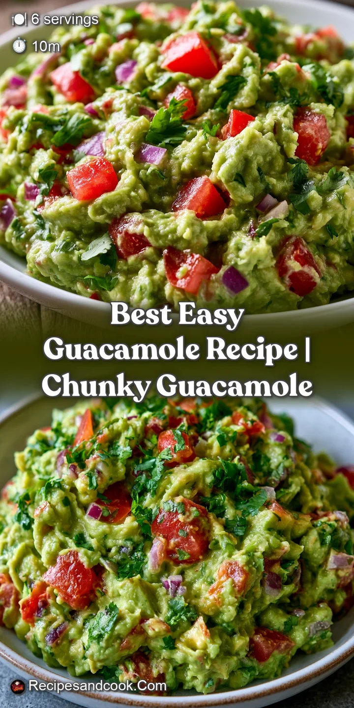 Close-up of chunky mashed avocado with visible bits of red onion, lime juice glisten, and a sprinkle of sea salt.