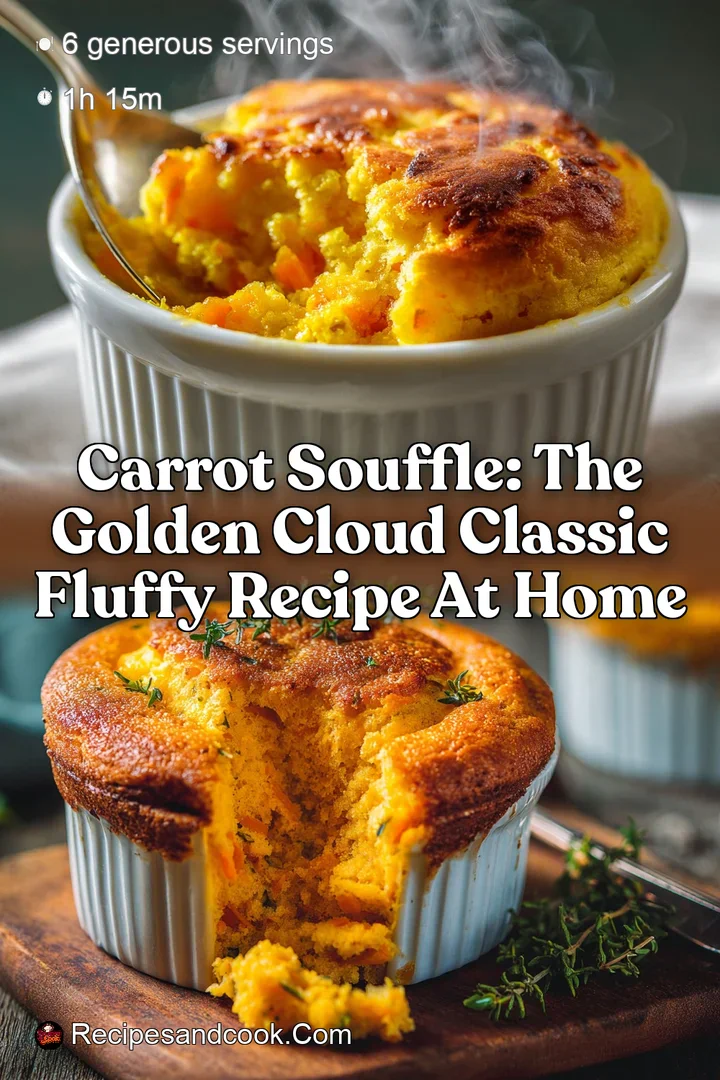 Carrot Souffle: The Golden Cloud Classic Fluffy Recipe at Home