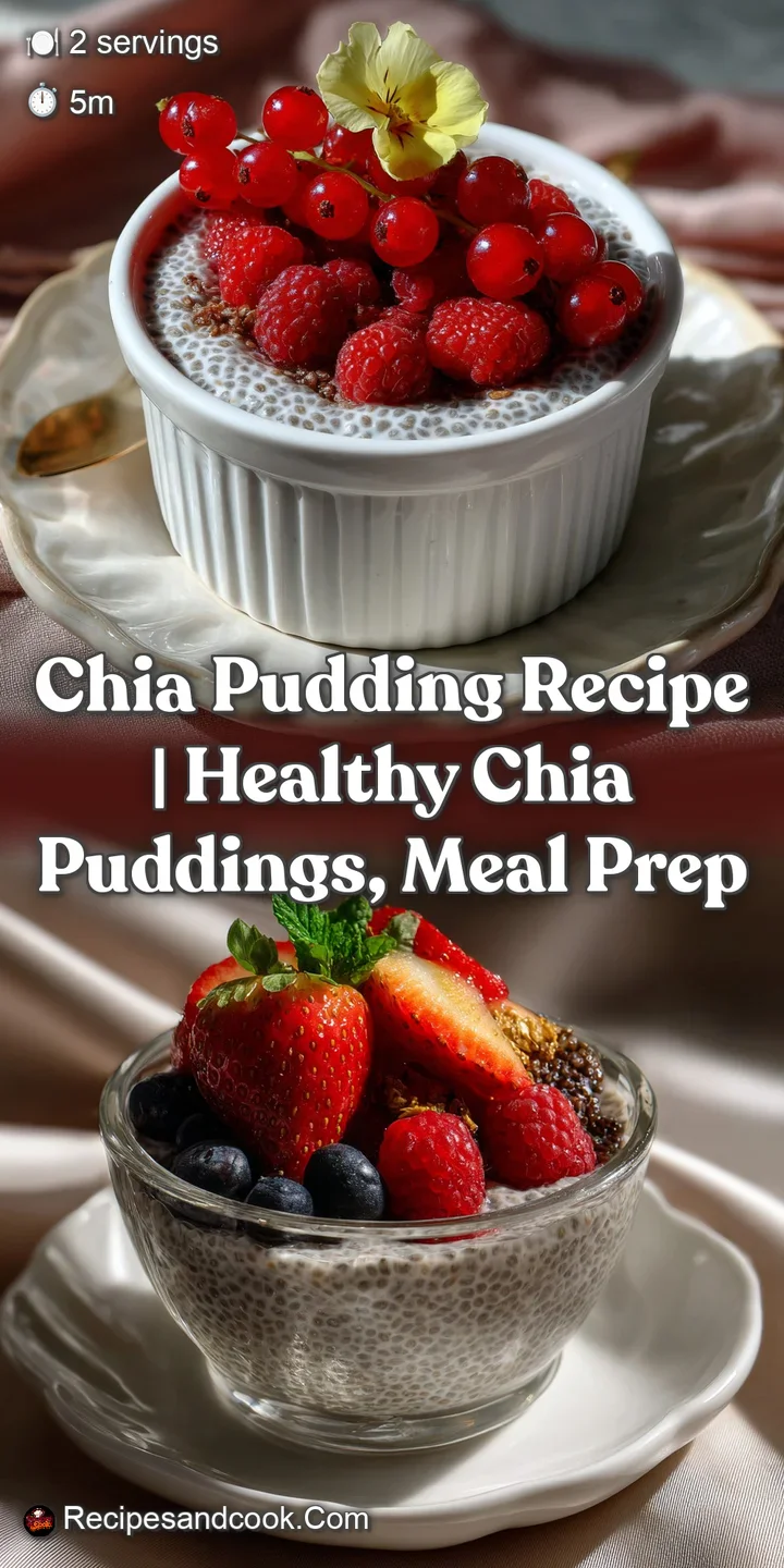 Chia Pudding Recipe | Healthy Chia Puddings Meal Prep
