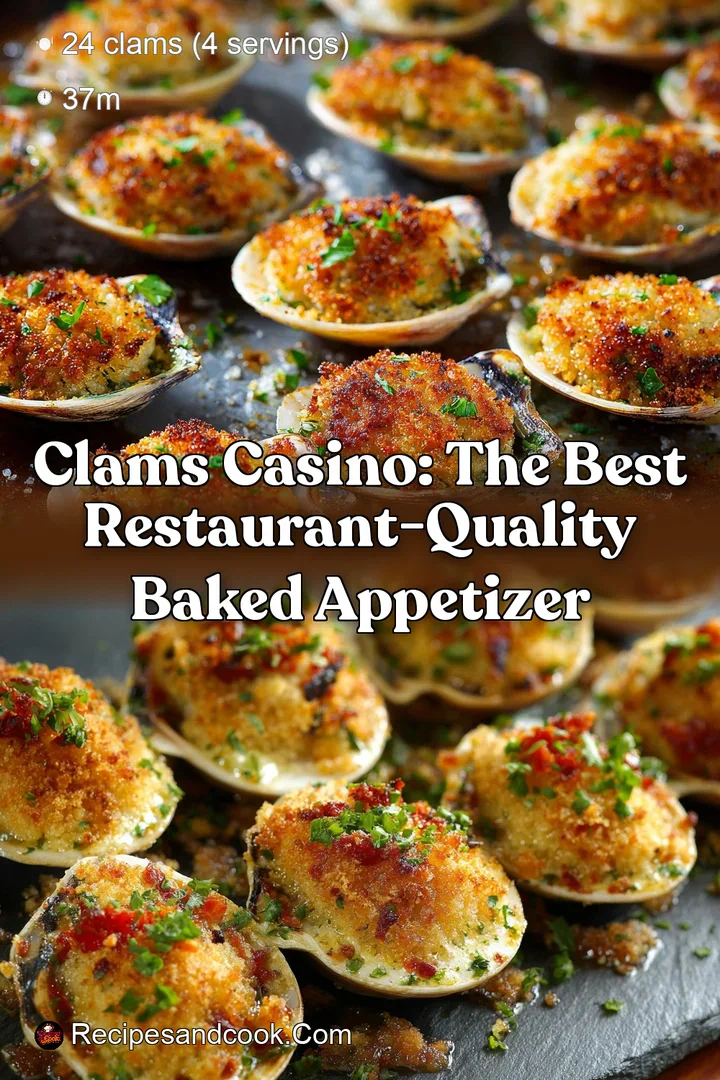 Clams Casino: The Best Restaurant-Quality Baked Appetizer
