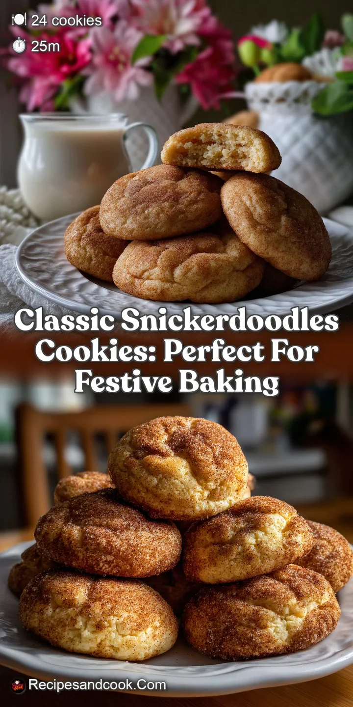 Close-up of a single warm snickerdoodle, revealing a soft, chewy interior and a generous coating of cinnamon-sugar. Irresi...