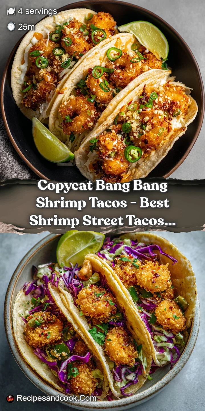 A close-up of juicy, golden-fried shrimp coated in a rich, creamy sauce, nestled in a soft tortilla.