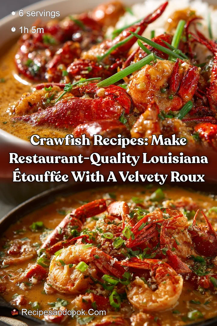 Crawfish Recipes: Make Restaurant-Quality Louisiana &Eacute;touff&eacute;e with a Velvety Roux