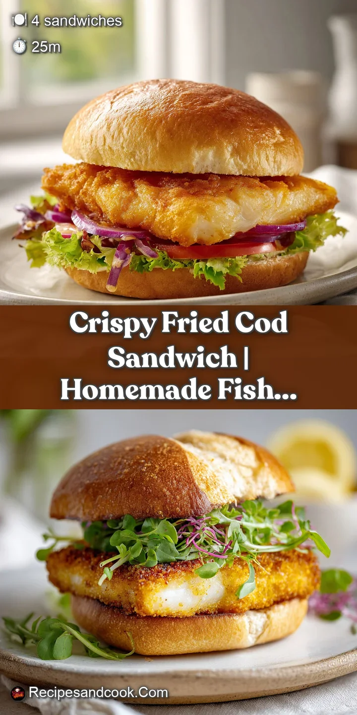 Close-up of a flaky white fish fillet with a crunchy golden crust and a dollop of creamy tartar sauce dripping.