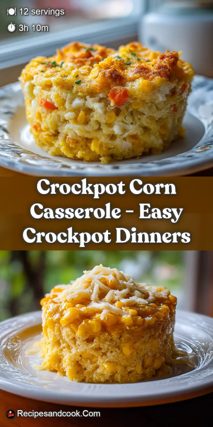 Close-up of a spoonful of cheesy corn casserole, highlighting the creamy texture and golden kernels of corn.