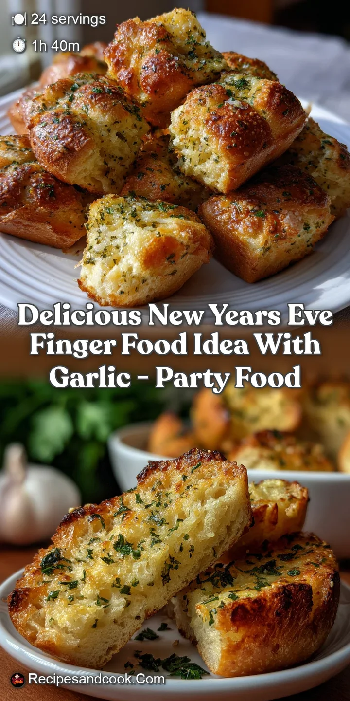 Close-up of a bubbling, cheesy core. Rich brown crusts and a glossy, molten center are visually appealing. Garlic cloves a...