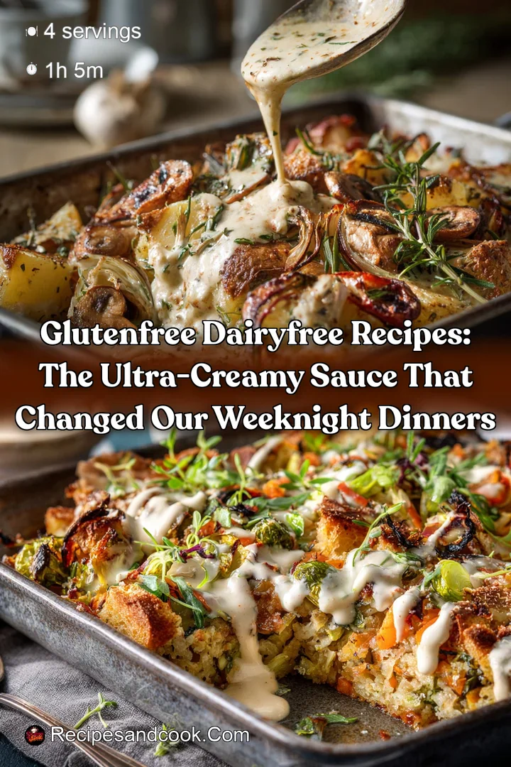 GlutenFree DairyFree Recipes: The Ultra-Creamy Sauce That Changed Our Weeknight Dinners