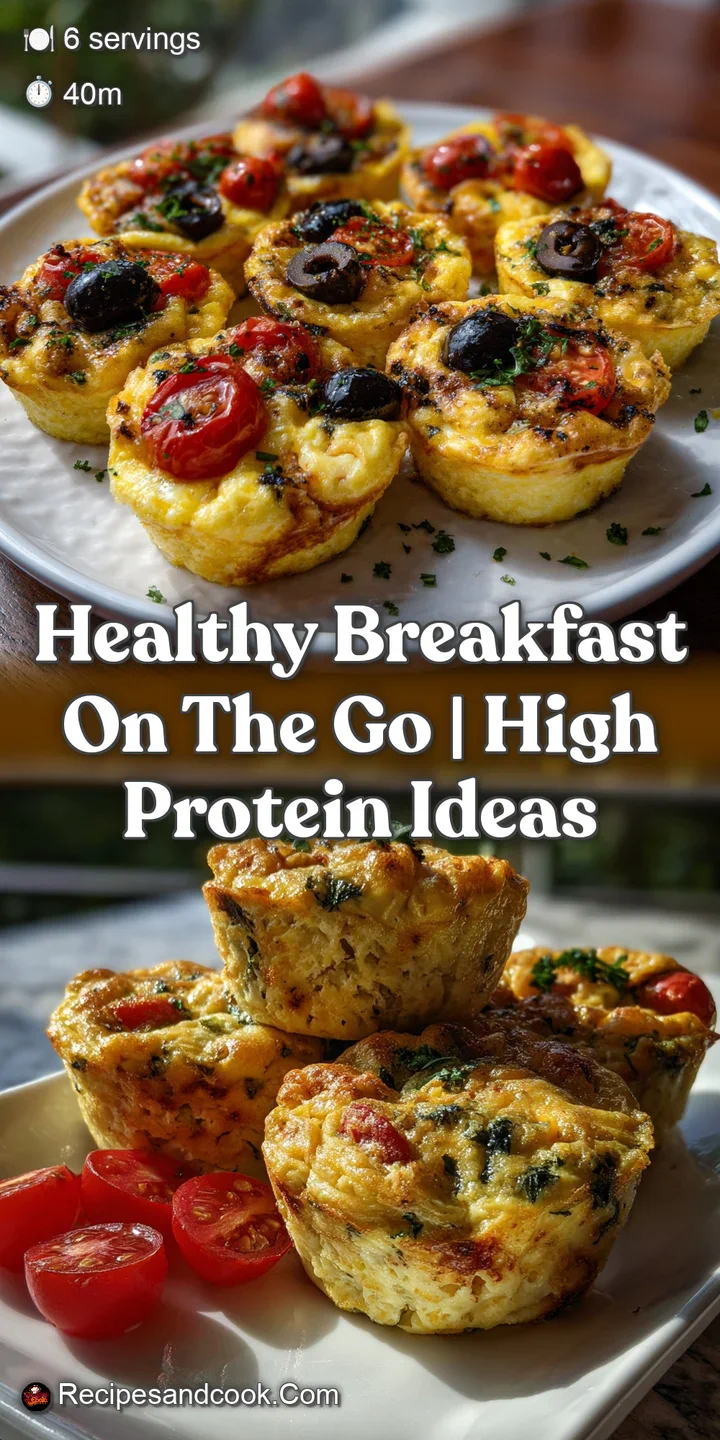 Healthy Breakfast On The Go | High Protein Ideas