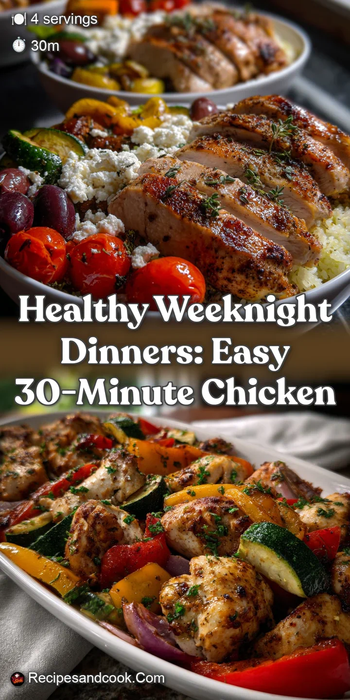 Healthy Weeknight Dinners: Easy 30-Minute Chicken