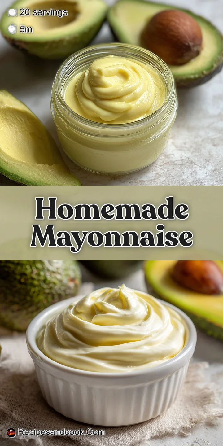 Close-up of glistening homemade mayonnaise, highlighting its velvety smooth surface and inviting, tangy appearance, ready ...
