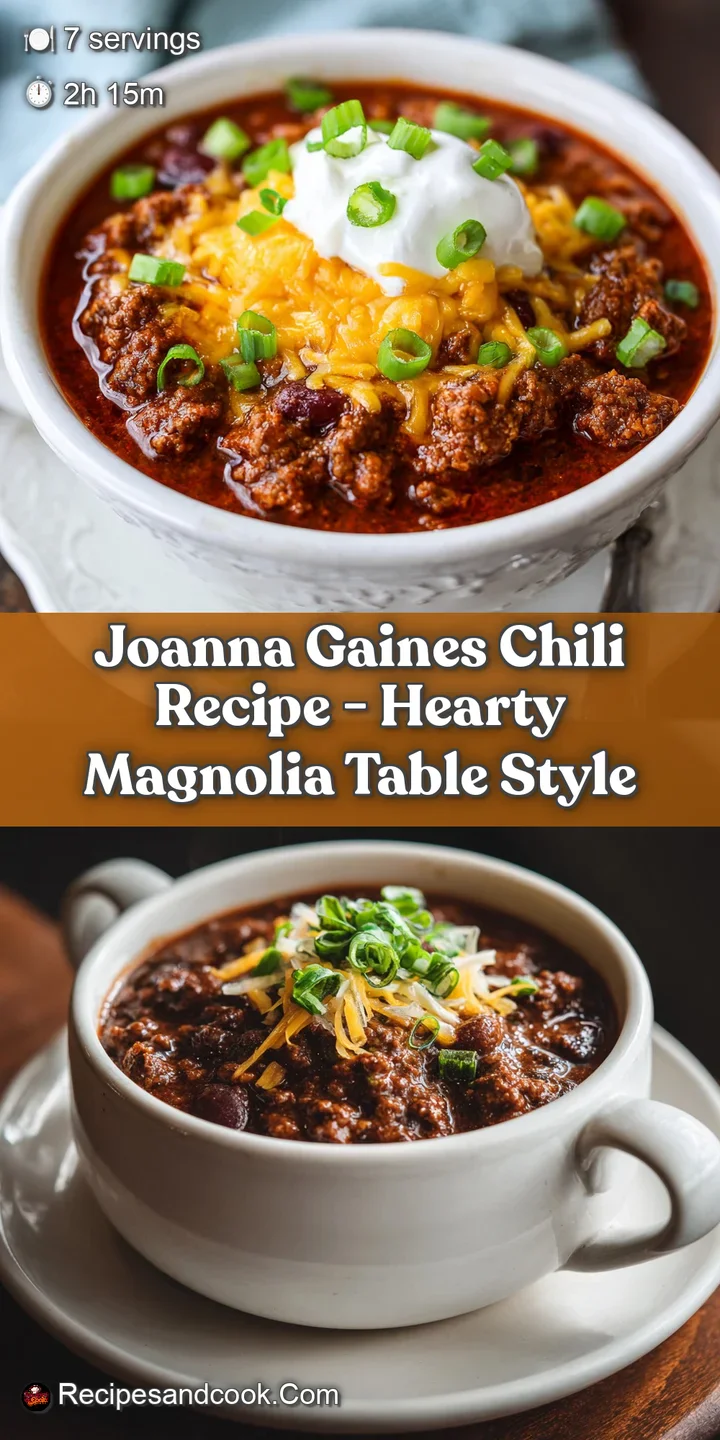 Close-up of a steaming bowl of chili, showing a rich, thick texture with visible chunks of meat and beans.