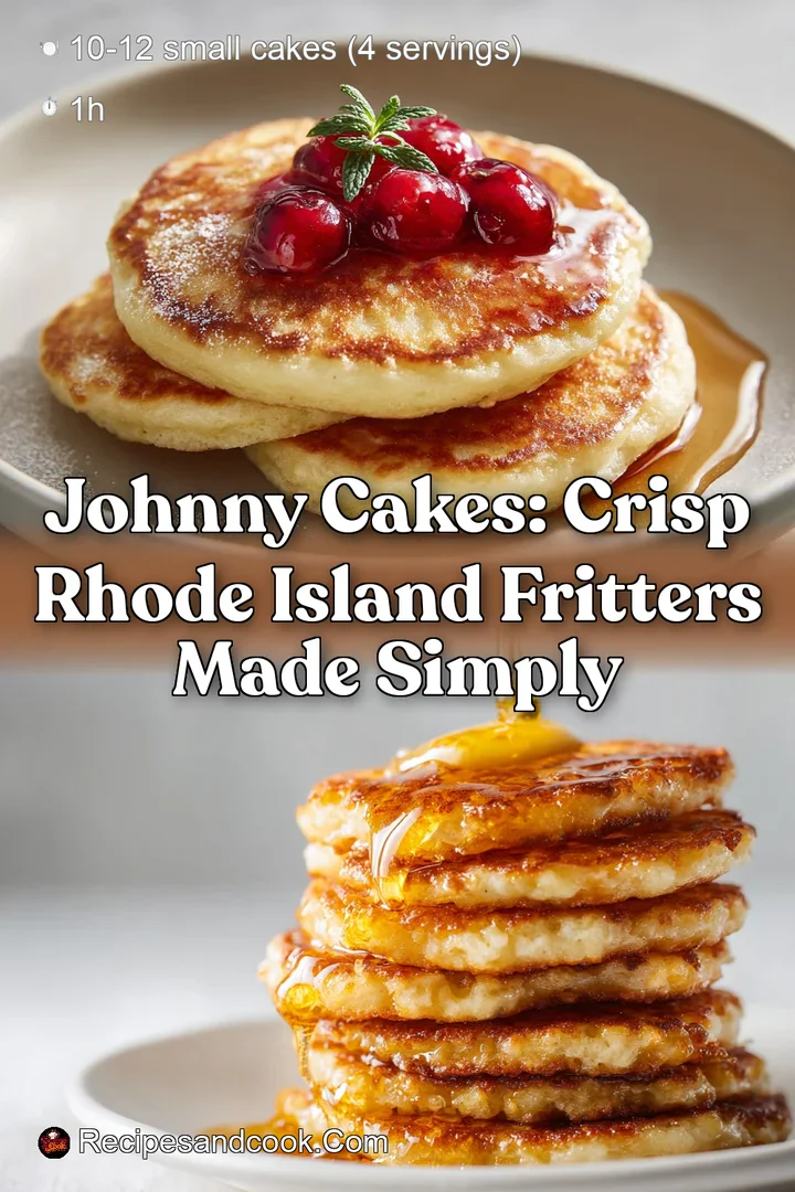 Johnny Cakes: Crisp Rhode Island Fritters Made Simply