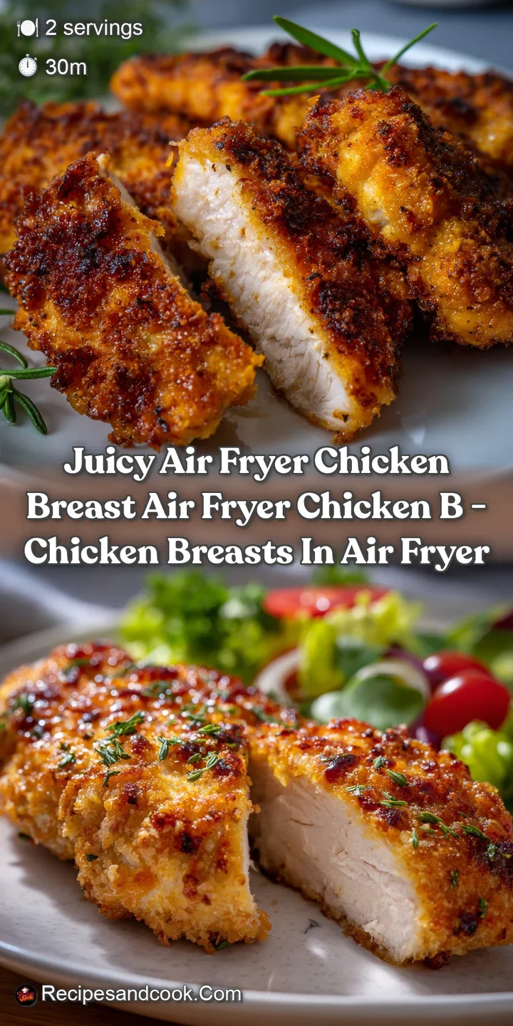 Juicy Air Fryer Chicken Breast Air Fryer Chicken B - Chicken Breasts In Air Fryer