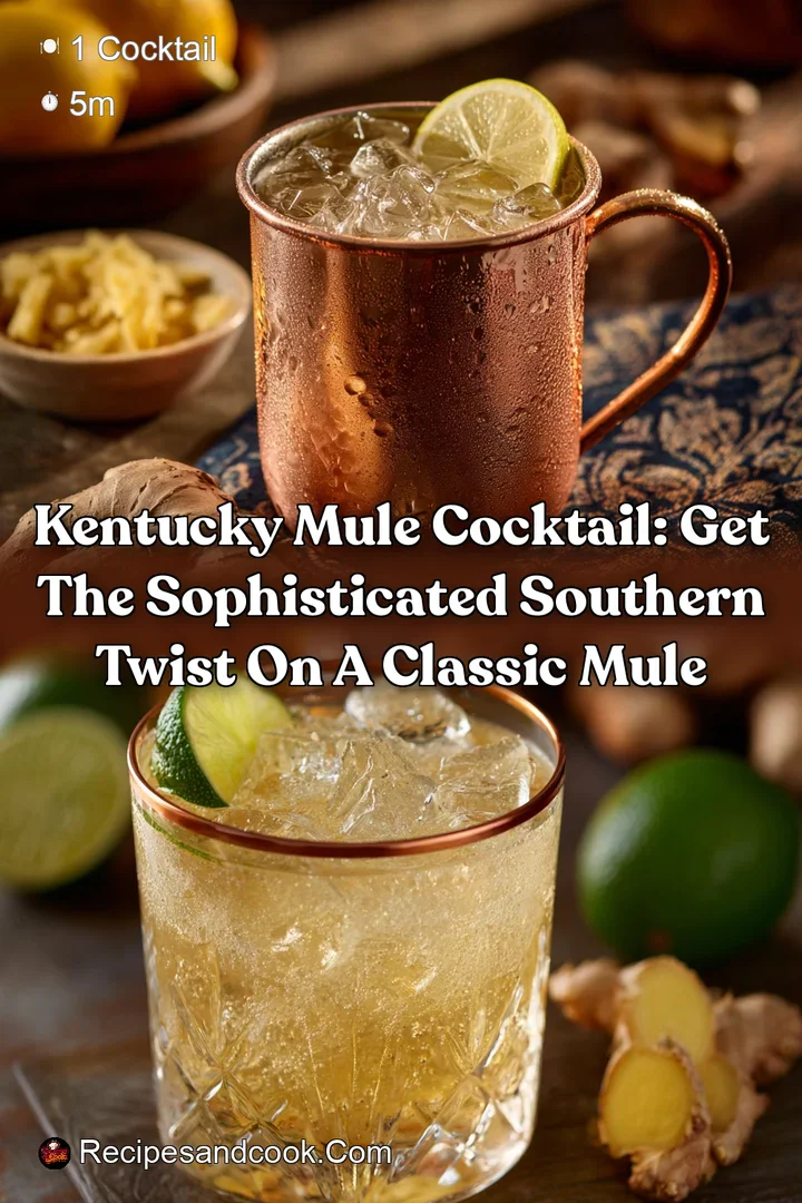 Kentucky Mule Cocktail: Get the Sophisticated Southern Twist on a Classic Mule