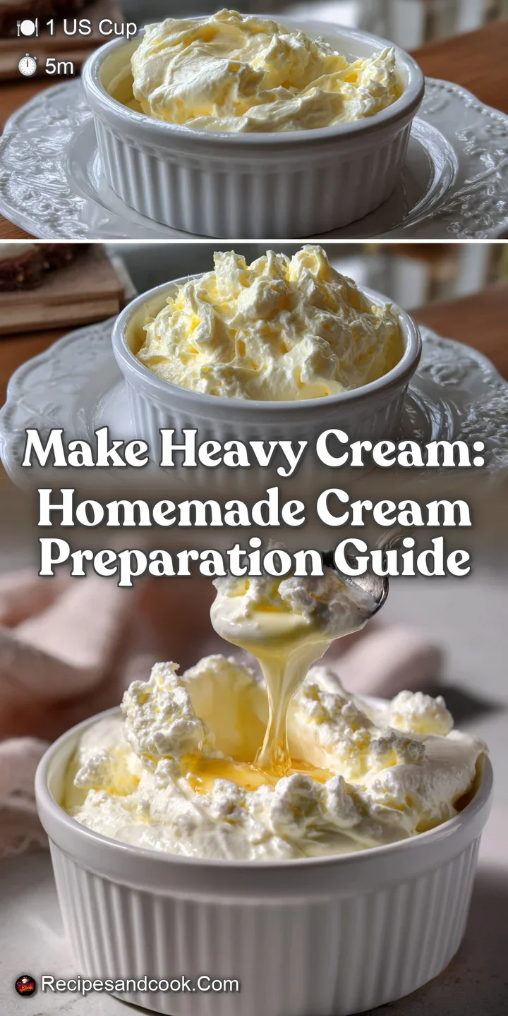 Make Heavy Cream: Homemade Cream Preparation Guide