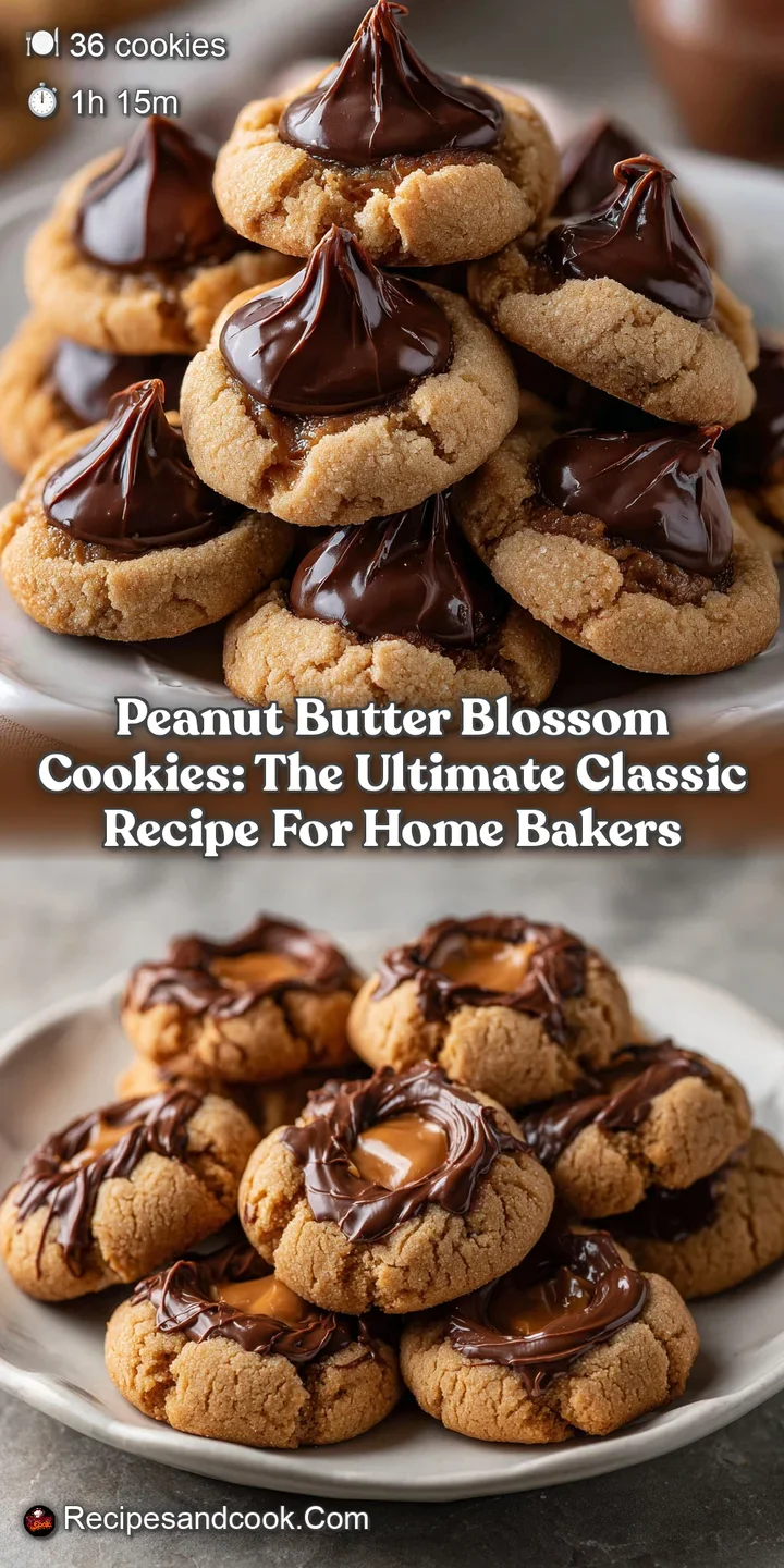 Peanut Butter Blossom Cookies: The Ultimate Classic Recipe for Home Bakers