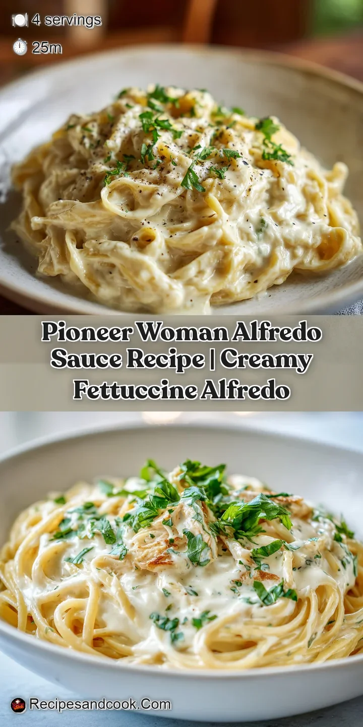 Close-up of tender fettuccine strands coated in luscious, velvety Alfredo sauce, a Parmesan sprinkle.
