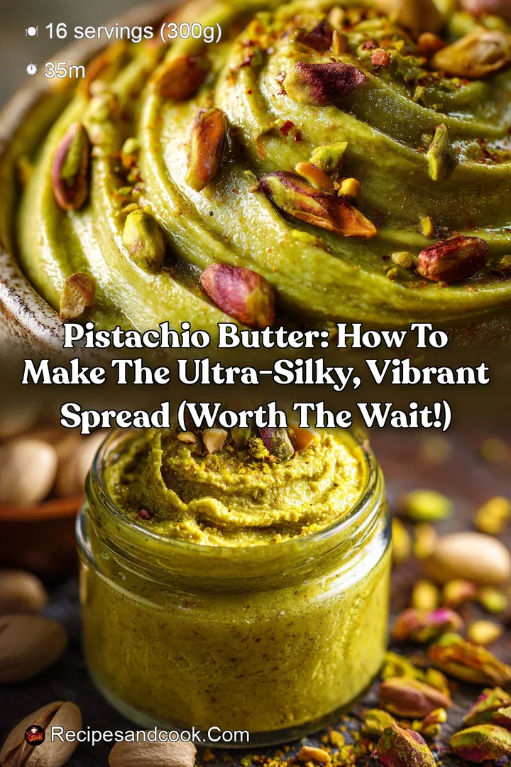 Pistachio Butter: How to Make the Ultra-Silky Vibrant Spread (Worth the Wait!)